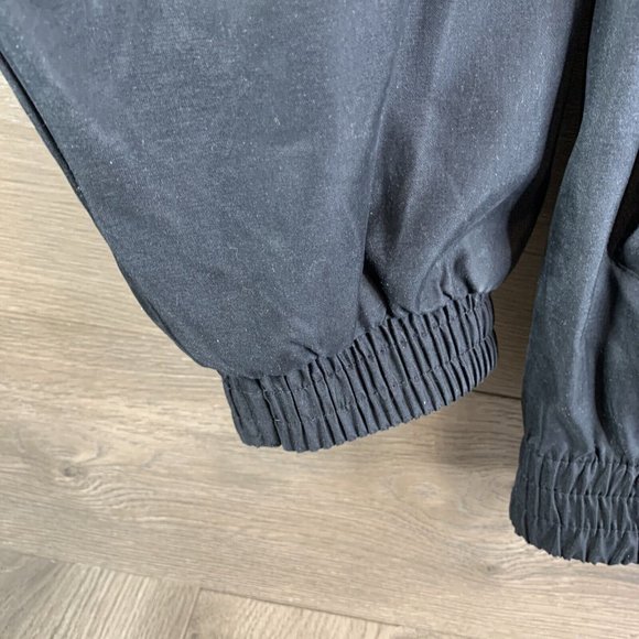 Reebok Mens Full Zip Windbreaker Embroidered "Get Teed Off At O.U."  Black Sz M - Picture 5 of 11